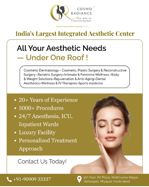 Cover photo of Cosmo Radiance Skin & Aesthetic Center